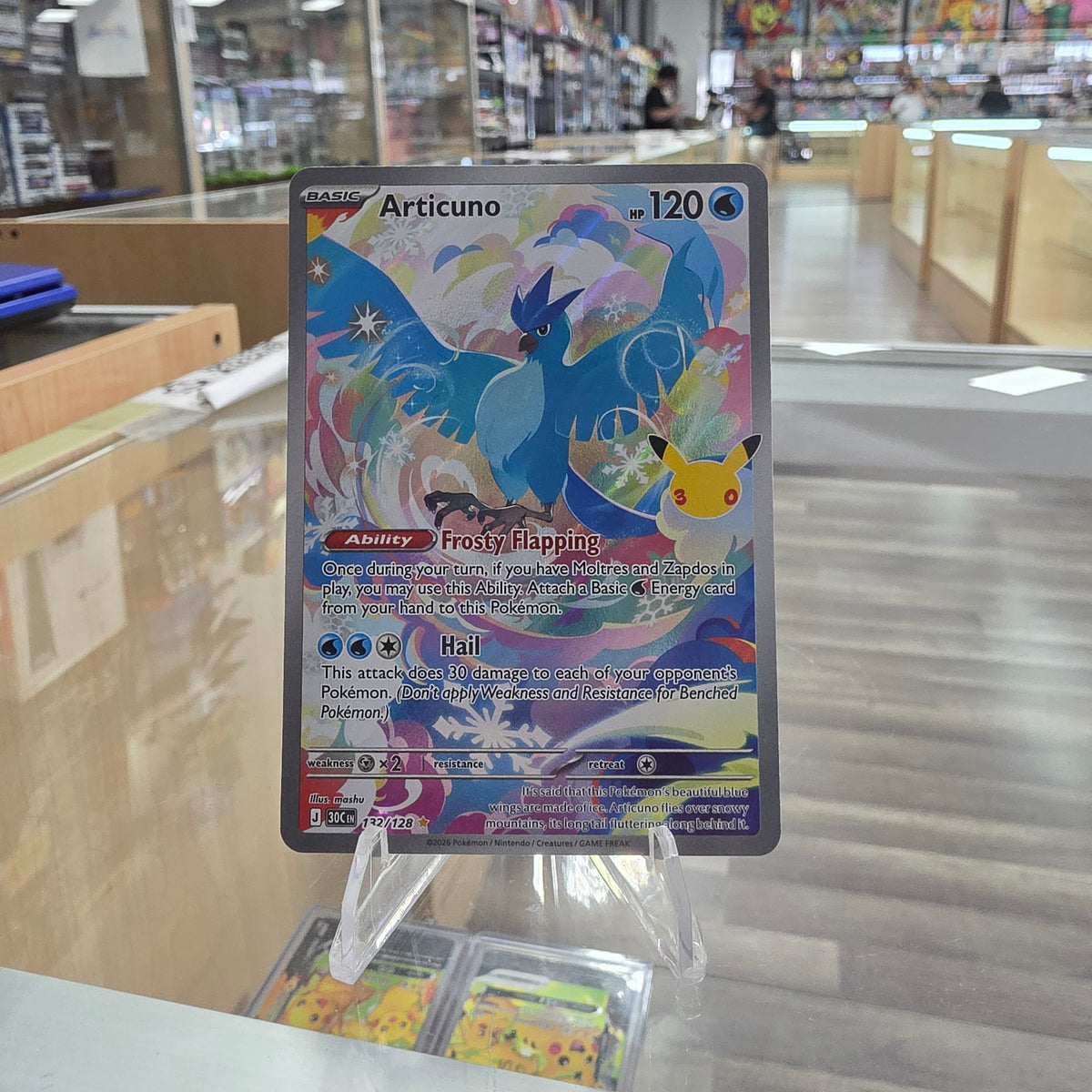 (NM) Articuno - 132/128 - ME: 30th Celebration