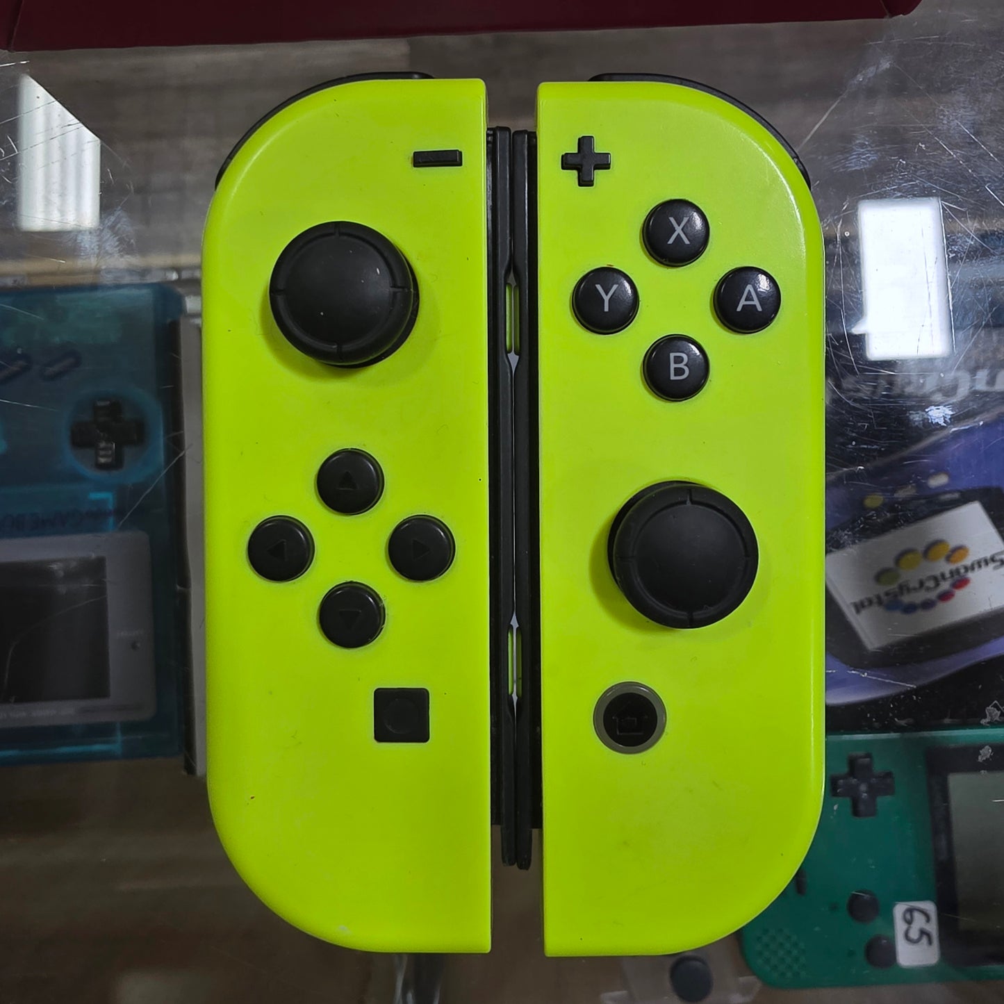 Joy Con Neon Yellow Nintendo Switch Controller
