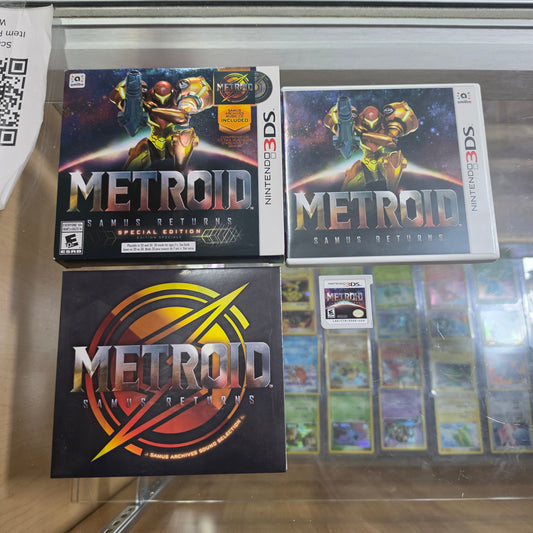 Metroid Samus Returns [Special Edition] Nintendo 3DS (Soundtrack UNOPENED)