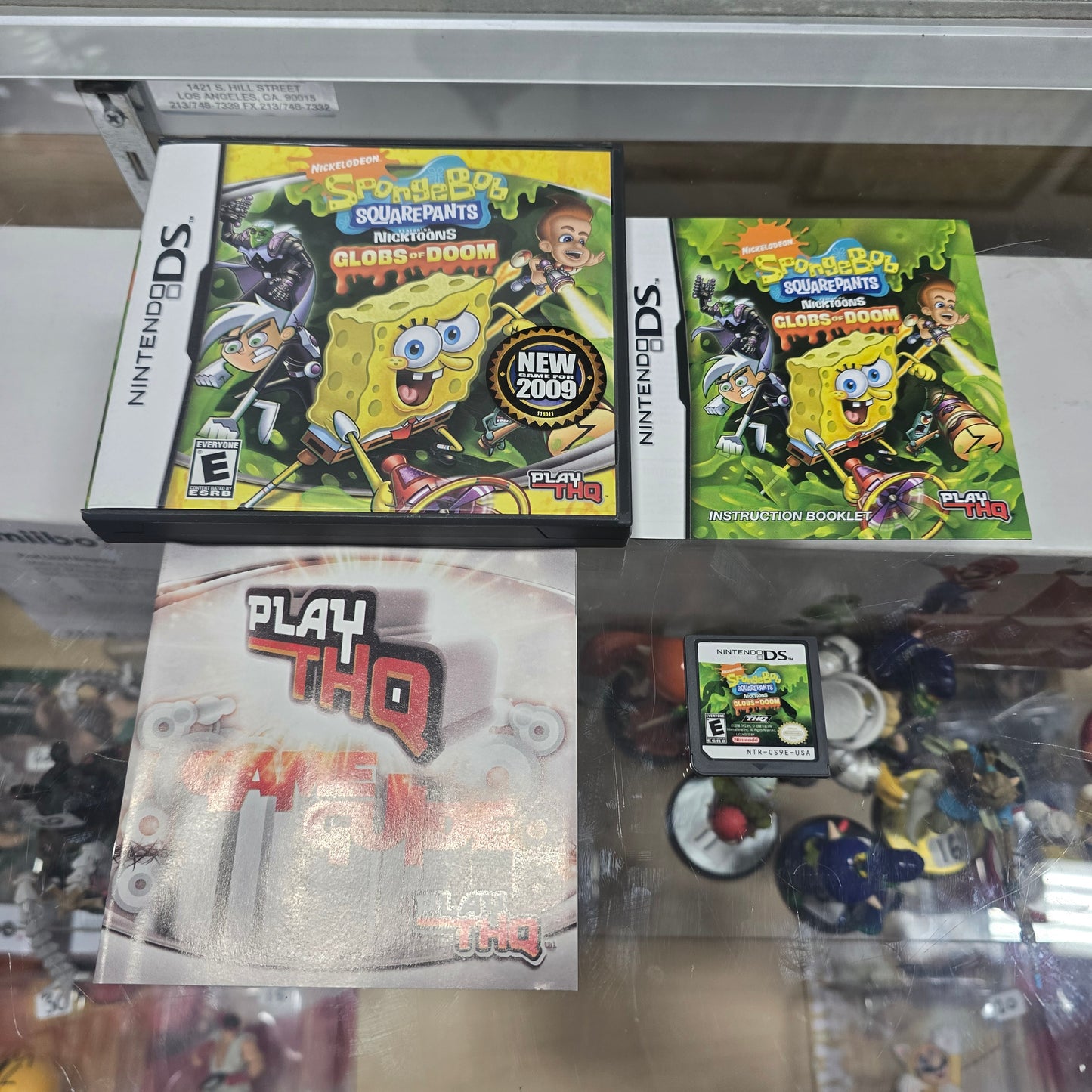 SpongeBob SquarePants Featuring Nicktoons Globs of Doom Nintendo DS