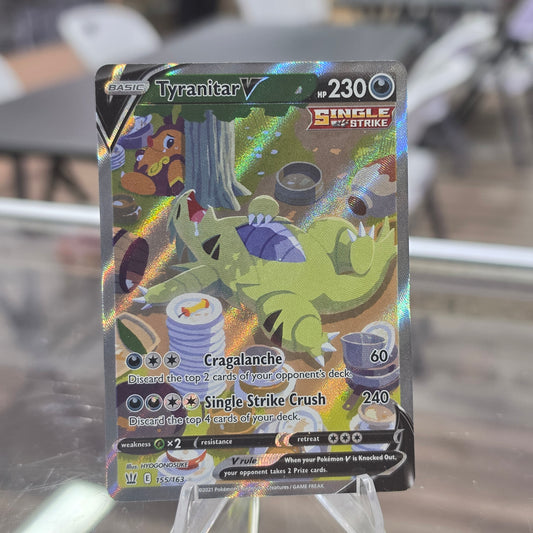 Tyranitar V (Alternate Full Art) - SWSH05: Battle Styles (LP)