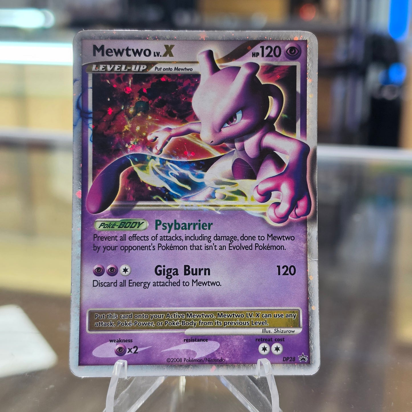 Mewtwo LV.X - DP28 - Diamond and Pearl Promos (MP)
