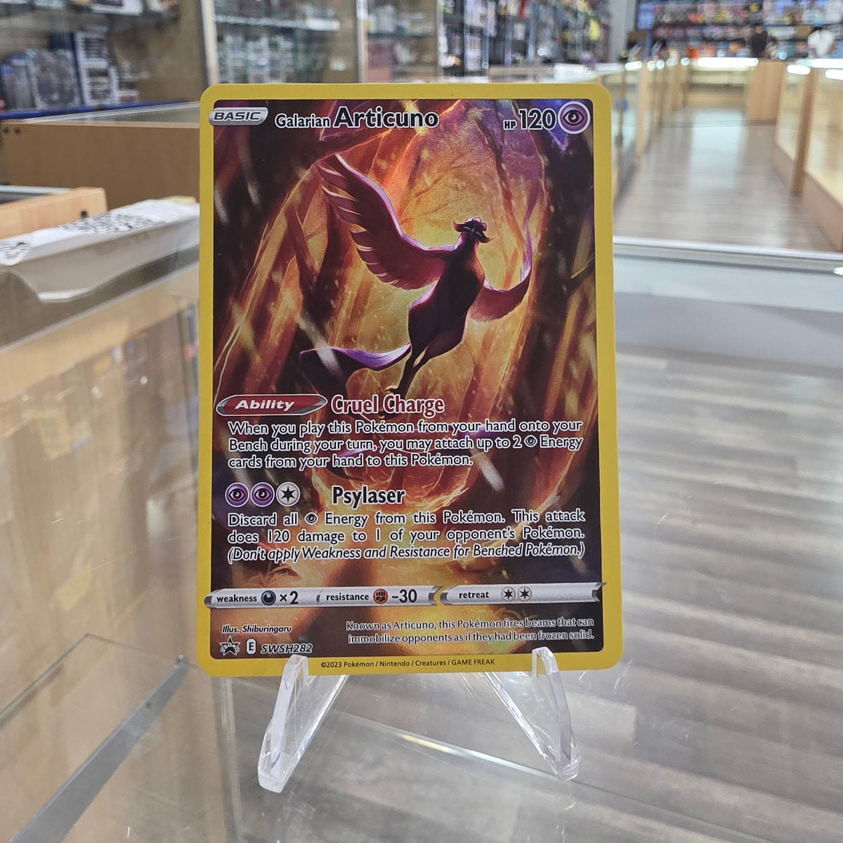 (NM) Galarian Articuno - SWSH282 - SWSH: Sword & Shield Promo Cards