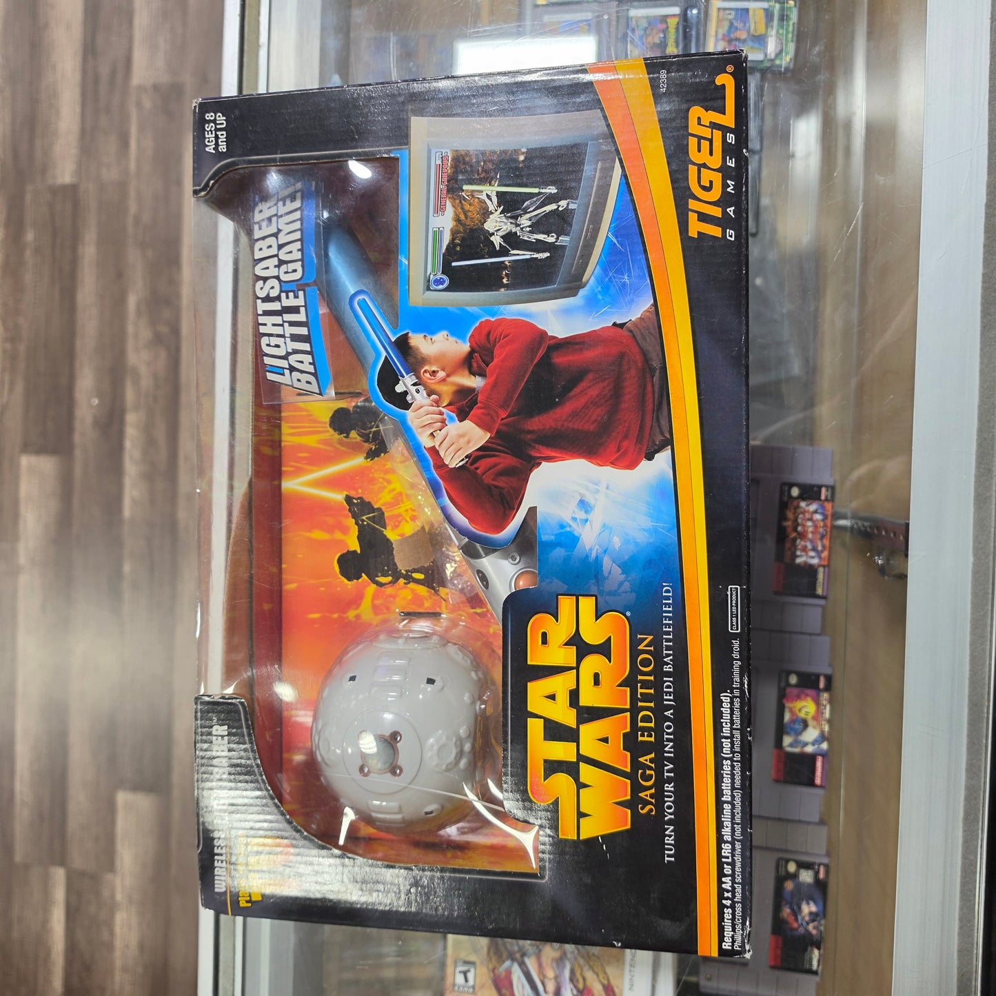 Star Wars Saga Edition Lightsaber Battle Game TV Plug Play 2005