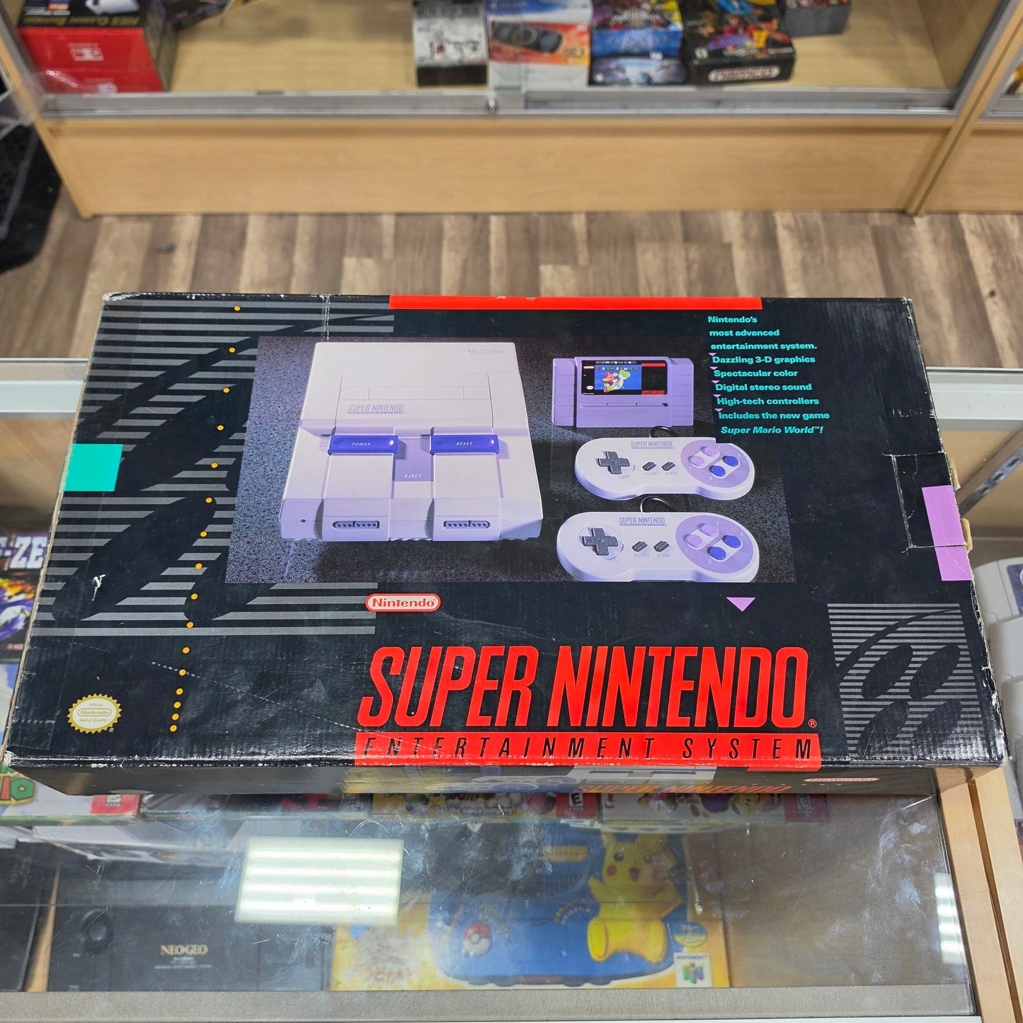 Super Nintendo SNES Super Set CIB