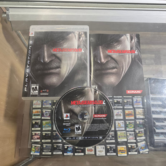 Metal Gear Solid 4 Guns of the Patriots Playstation 3