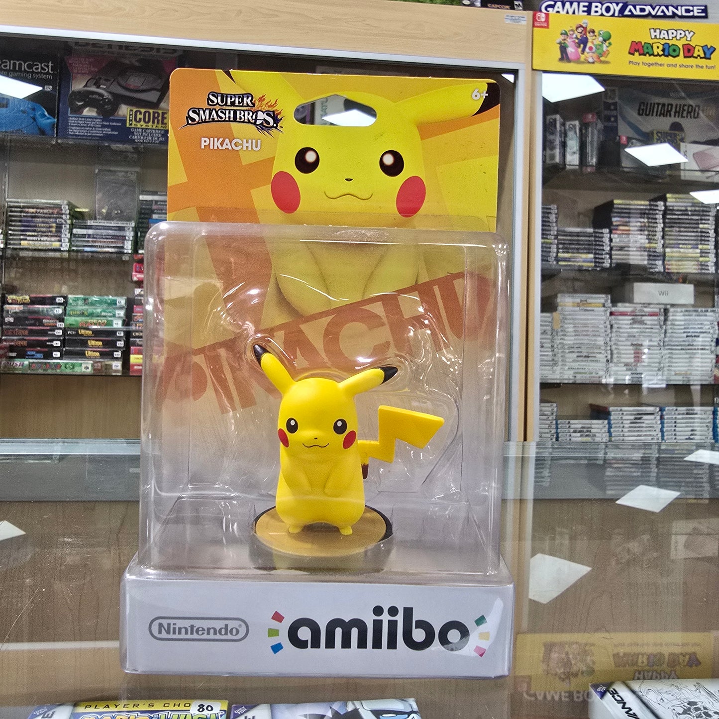 Super Smash Bros Pikachu Amiibo NEW