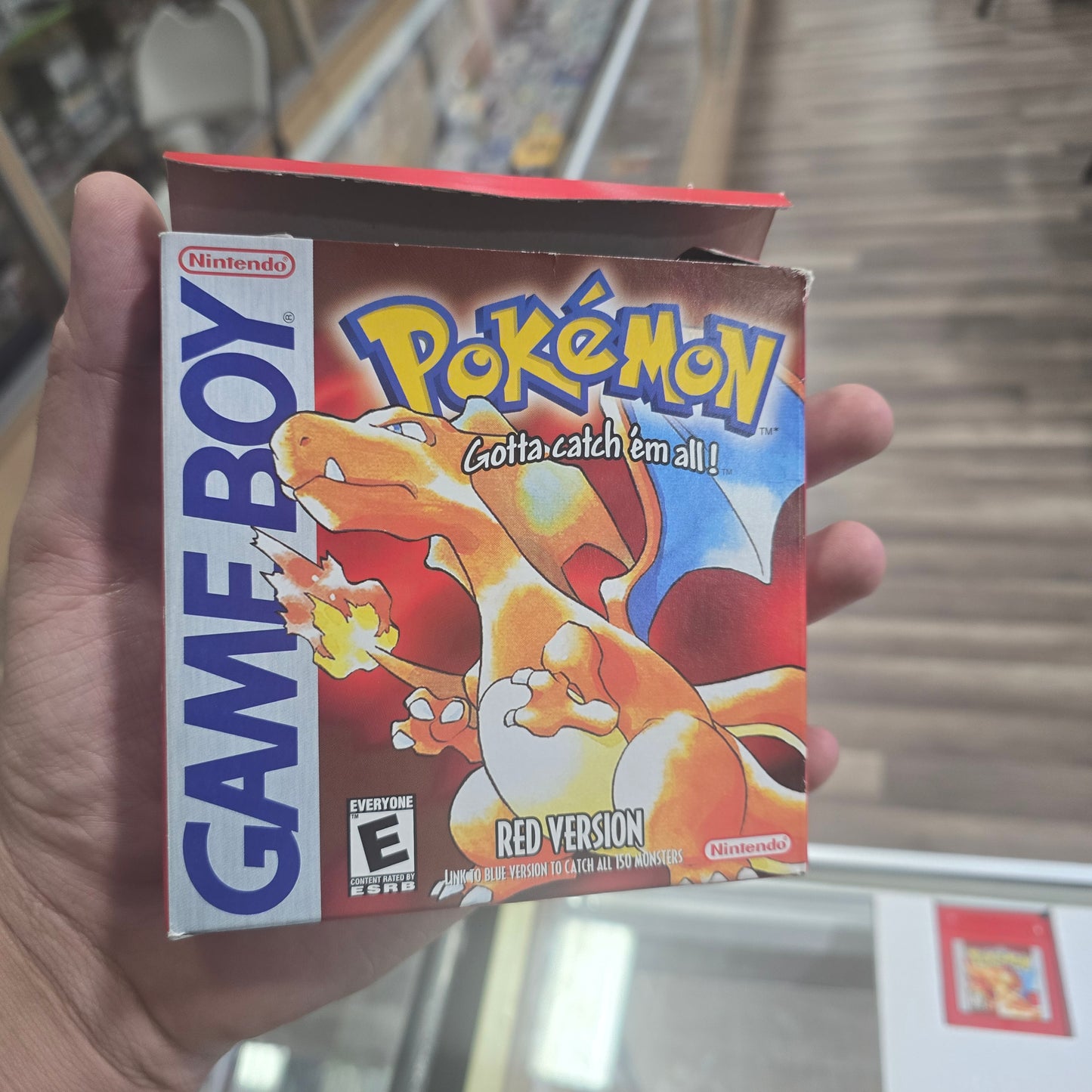 Pokémon Red CIB (Authentic) Nintendo Gameboy (Saves) with Box Protector