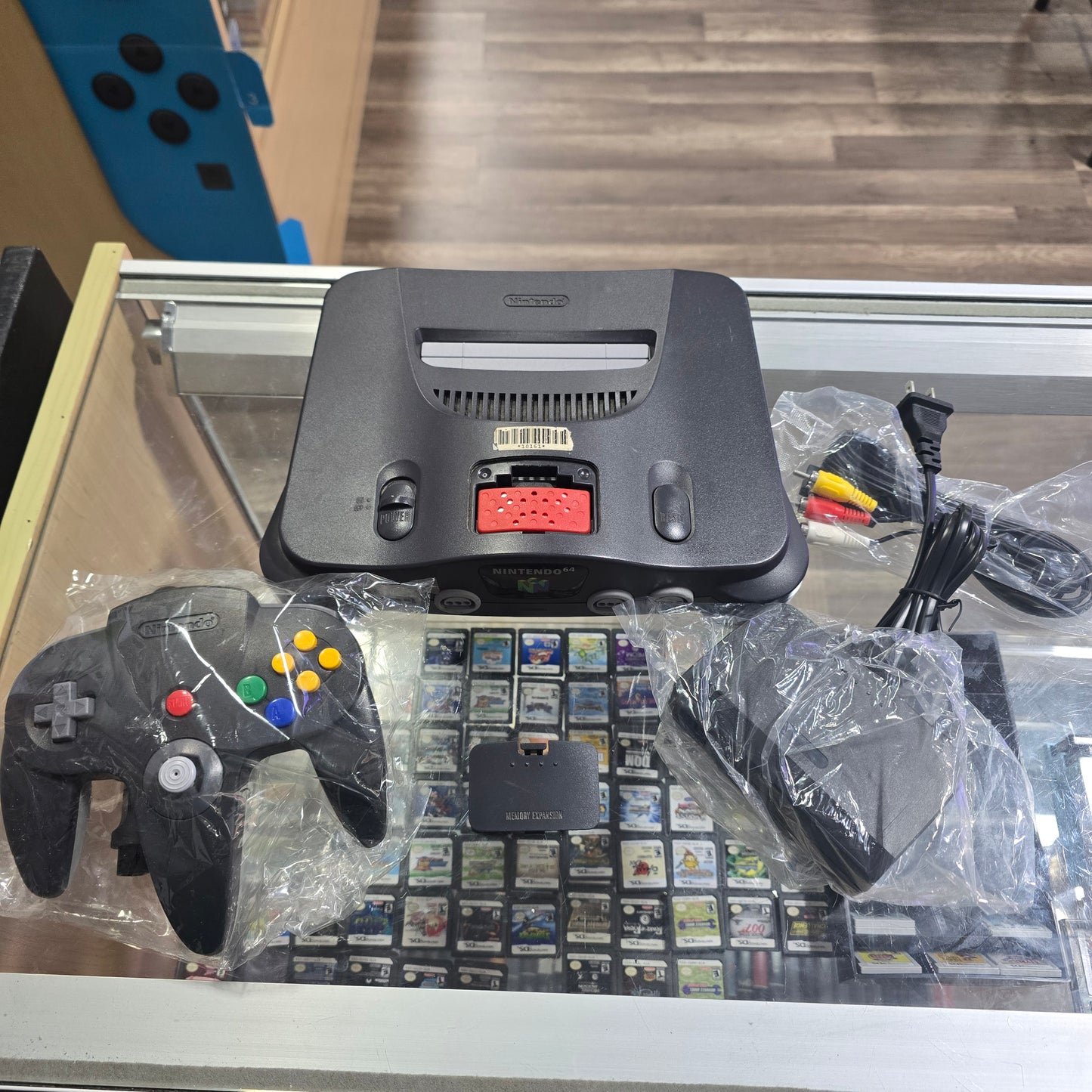Nintendo 64 System (Cables and controller included) (3rd Party Expansion Pak Included)
