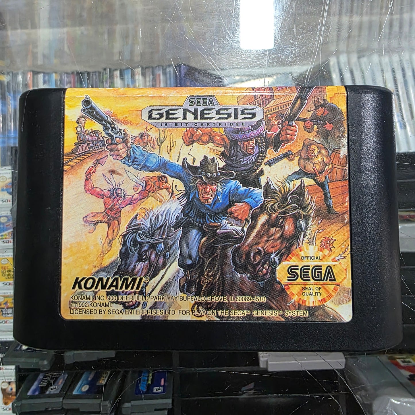 Sunset Riders Sega Genesis