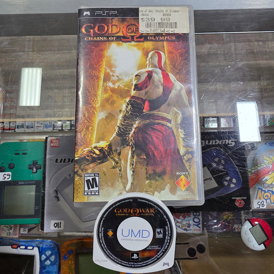 God Of War Chains Of Olympus PSP