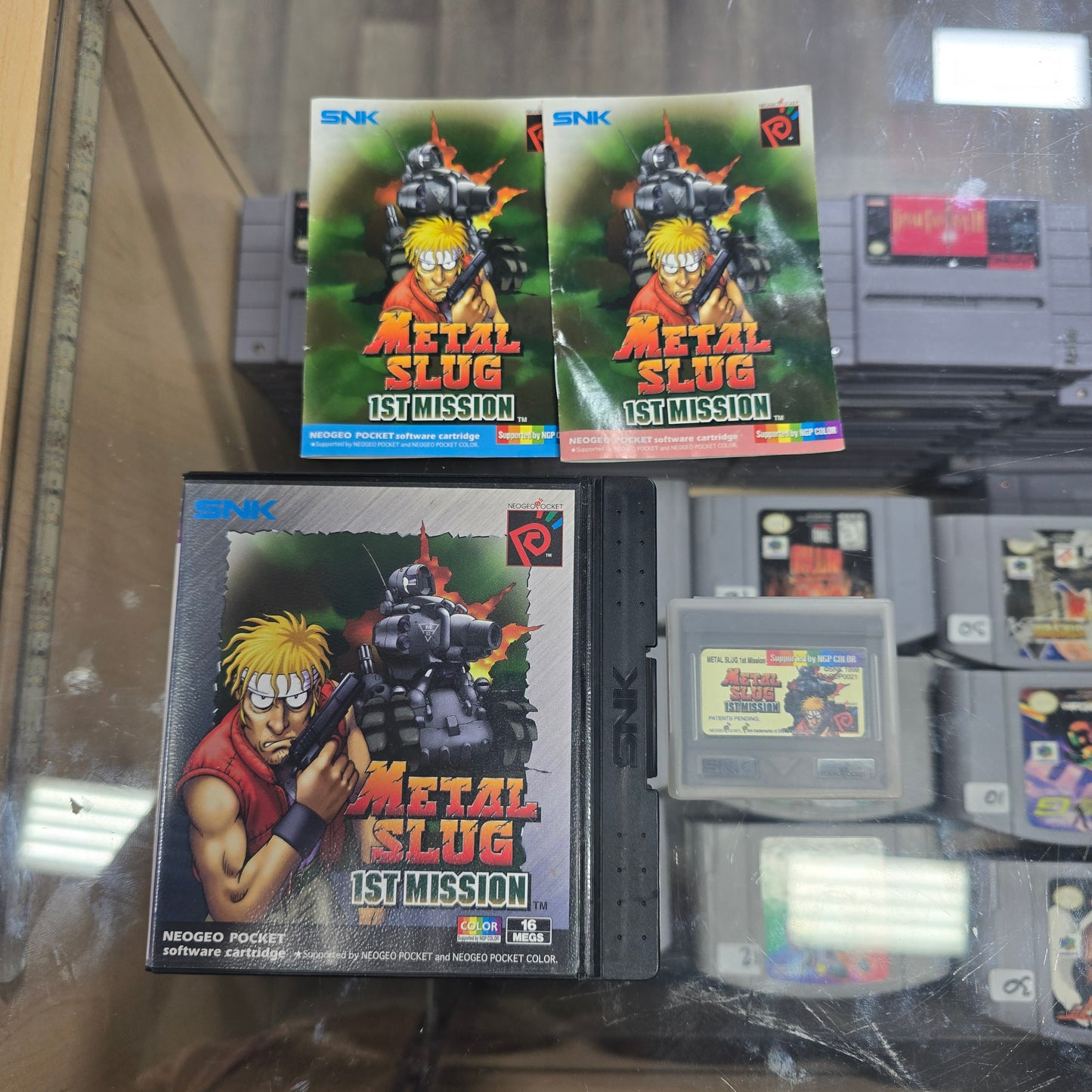 Metal Slug 1st Mission PAL Neo Geo Pocket Color