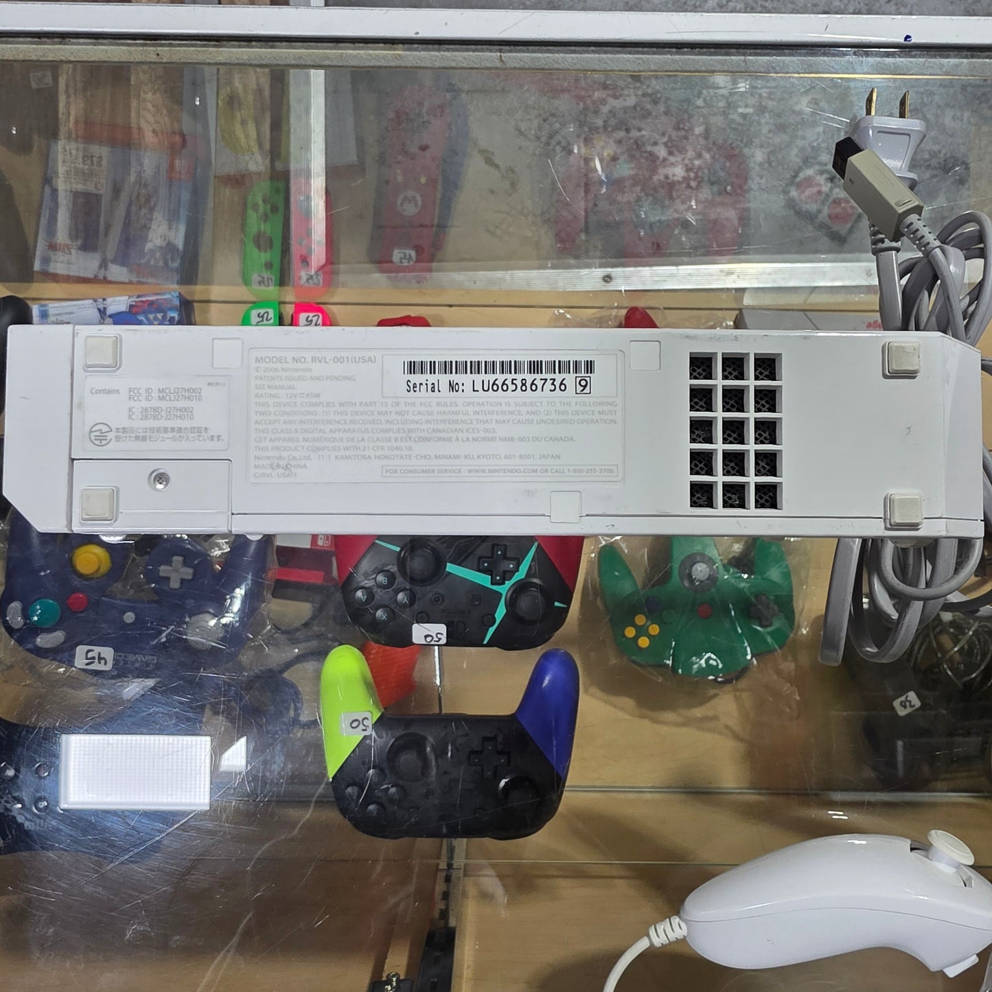 Nintendo Wii System [All Cables And Controllers Included]