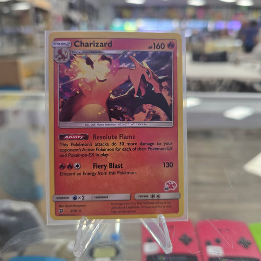 Charizard - 3/70 (#39 Charizard Stamped) - Battle Academy (NM)