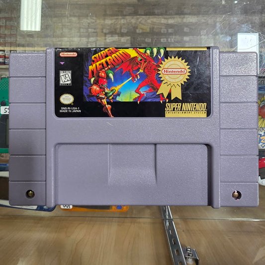 Super Metroid Players Choice SNES