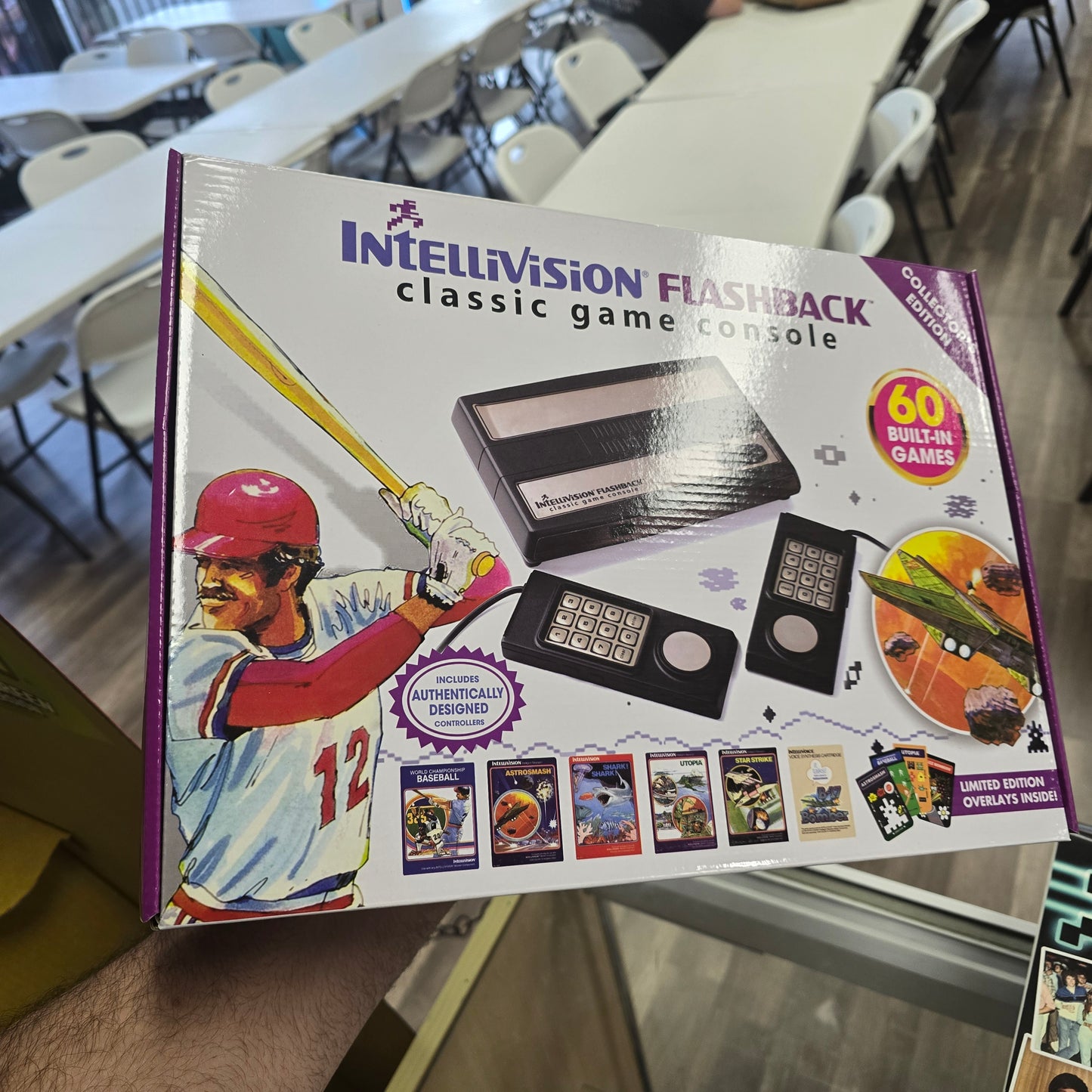 Autographed Intellivision Flashback System *Limited Edition* Blue Sky Rangers with Plug in Play System