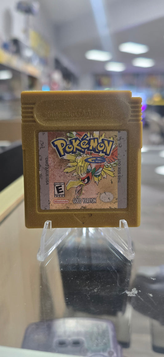 Pokémon Gold Gameboy Color Authentic Saves