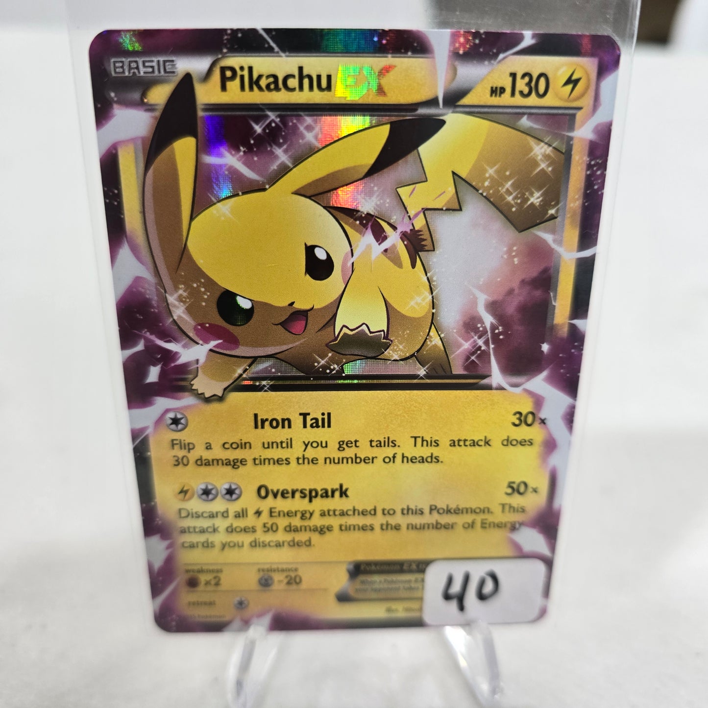 Pikachu EX - XY84 - XY Promos (NM)
