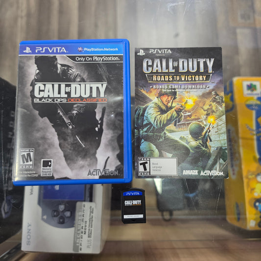 Call of Duty Black Ops Declassified Playstation Vita