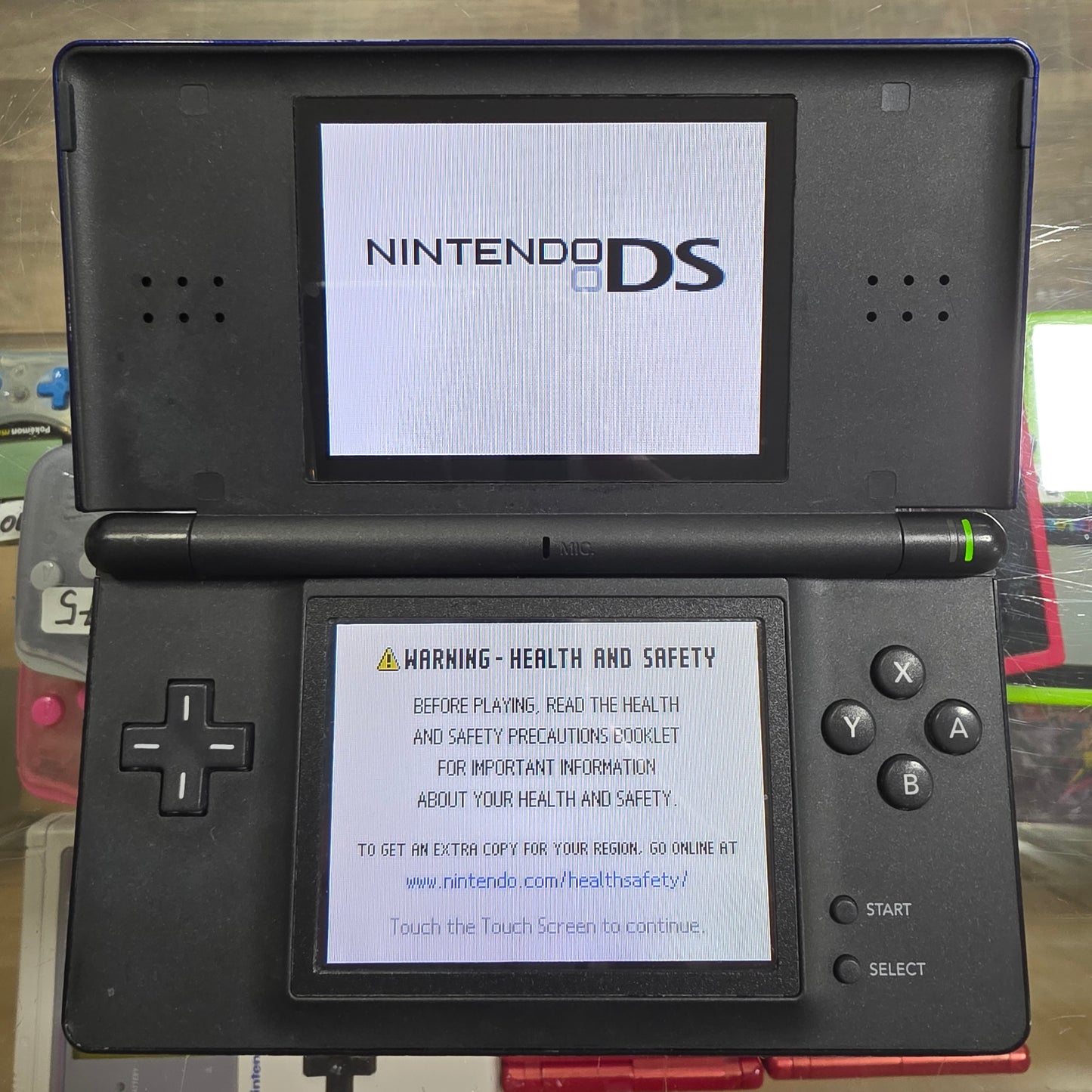 Blue Nintendo DS Lite System Handheld [Charger Included]
