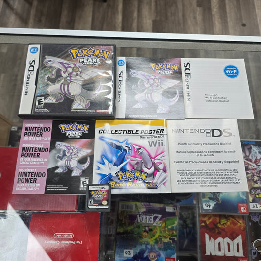 Pokémon Pearl with Poster (Authentic) Nintendo DS