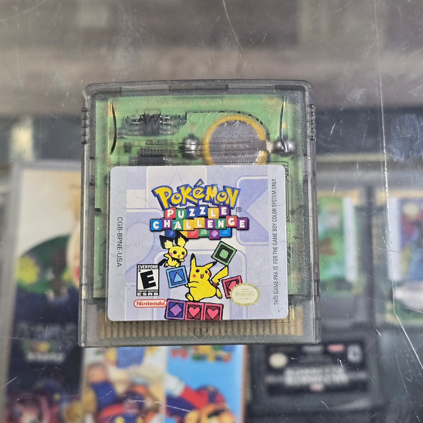 Pokemon Puzzle Challenge (Authentic) (New Battery) (Saves) Nintendo GameBoy Color