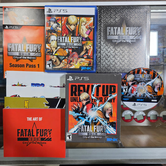 Fatal Fury City Of The Wolves Deluxe Edition Playstation 5
