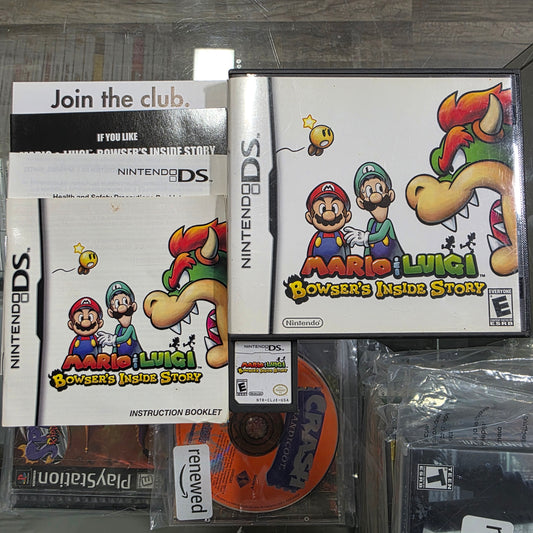 Mario and Luigi Bowsers Inside Story Nintendo DS
