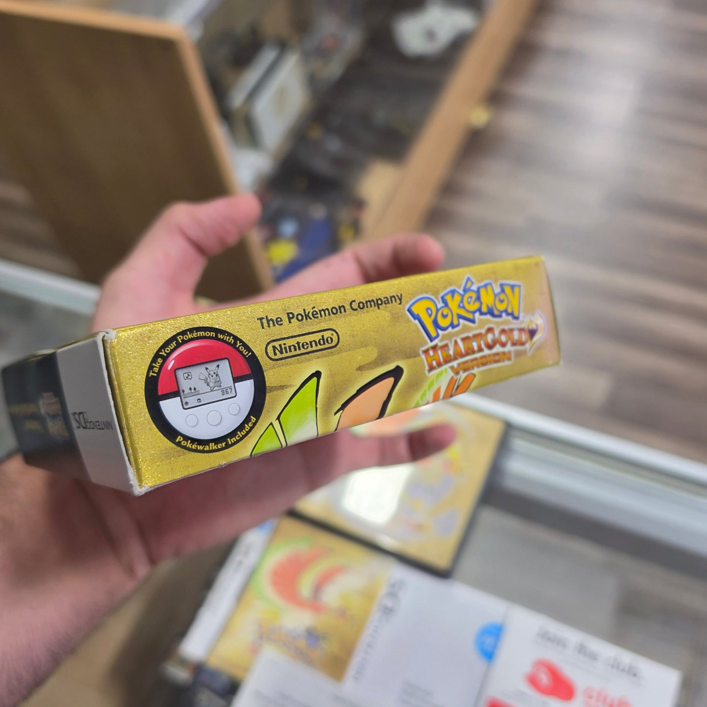 Pokémon HeartGold (Big Box) (Pokewalker) (Authentic) Nintendo DS