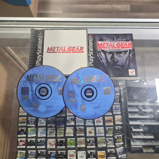 Metal Gear Solid CIB with Registration Card PlayStation 1