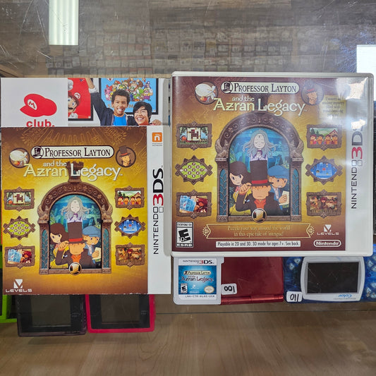 Professor Layton and the Azran Legacy Nintendo 3DS