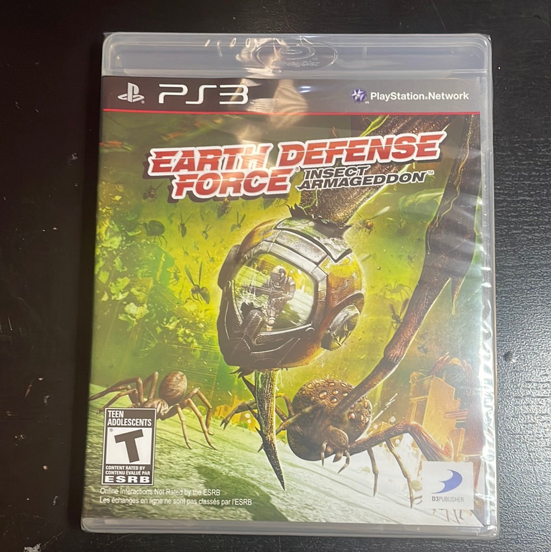 Earth Defense Force: Insect Armageddon PlayStation 3 New