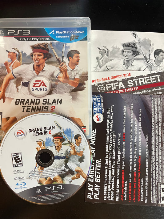 Grand Slam Tennis 2 PlayStation 3 CIB